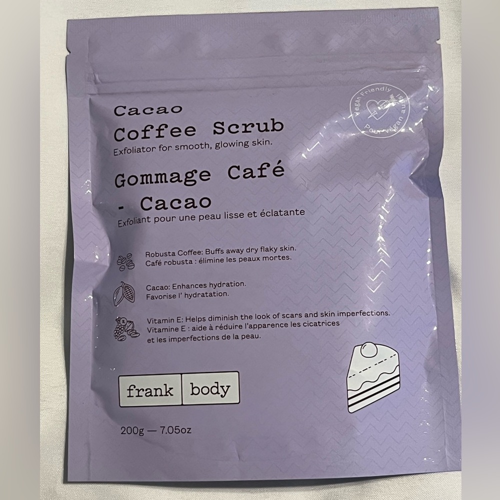 FRANK BODY Cacao Coffee Scrub